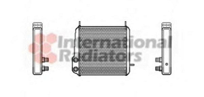 VAN WEZEL 30003165 -  масляный радиатор, двигательное масло